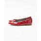 日本製【晴雨兼容】Emma Francis尖頭平底芭蕾舞晴雨鞋(01a-E 135)(Dark red enamel)（ダークレッド エナメル）