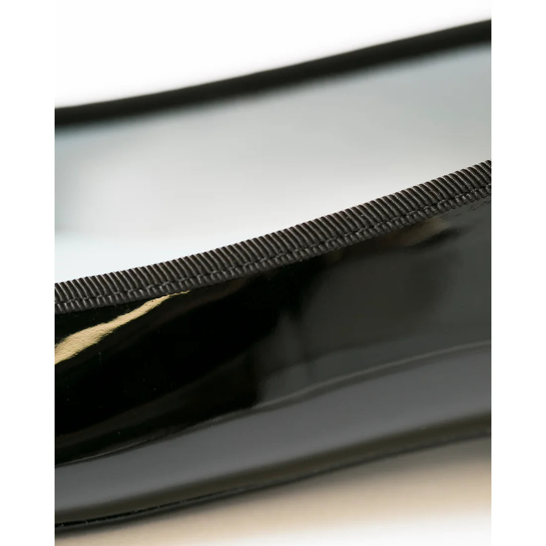 日本製【晴雨兼容】Emma Francis尖頭平底芭蕾舞晴雨鞋(01a-E 101)(Black Enamel)（ブラック エナメル）