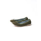 日本製【珍珠色調防水】Emma Francis圓頭平底芭蕾舞鞋(02b-L S147)(Khaki leather suede)（カーキ レザースエード）