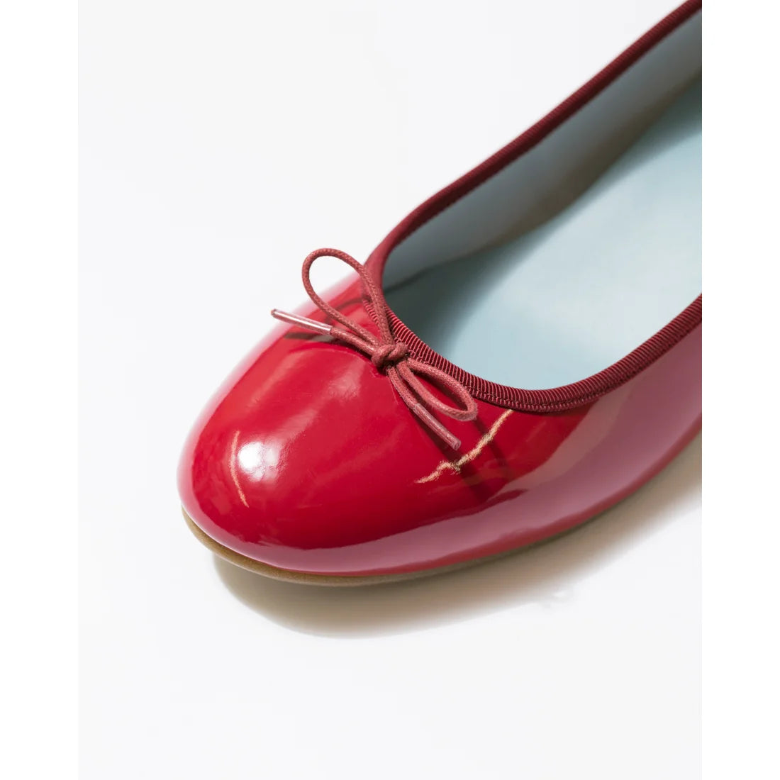 日本製【相容雨天】Emma Francis 圓頭3cm跟芭蕾舞鞋(3001a-E 135)(Red enamel)（レッド エナメル）