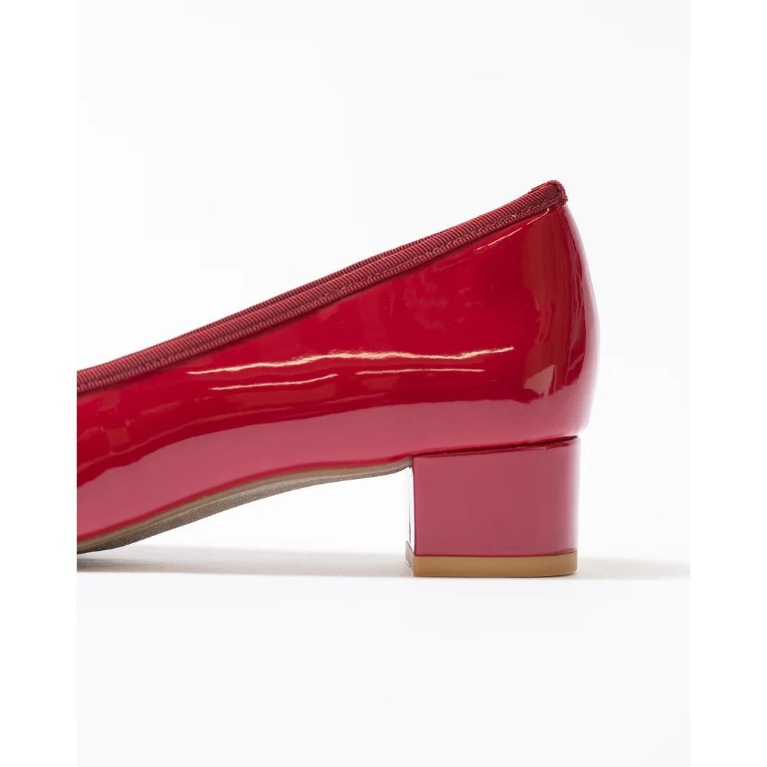 日本製【相容雨天】Emma Francis 圓頭3cm跟芭蕾舞鞋(3001a-E 135)(Red enamel)（レッド エナメル）