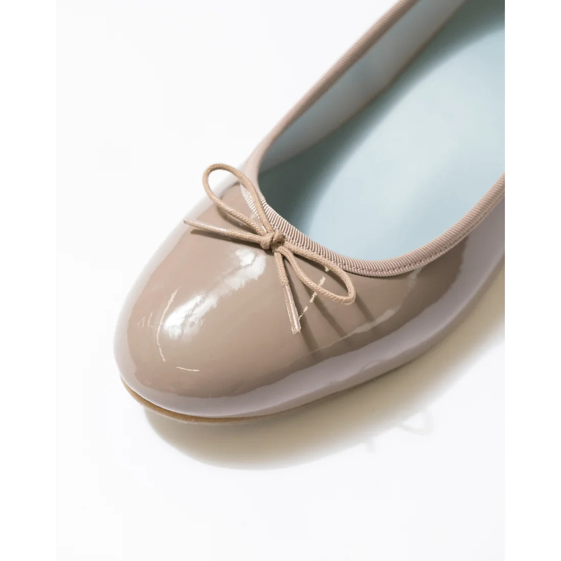 日本製【相容雨天】Emma Francis圓頭3cm跟芭蕾舞鞋(3001a-E 155)(Charcoal gray enamel)（チャコールグレー エナメル）