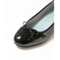 日本製【相容雨天】Emma Francis 圓頭3cm跟芭蕾舞鞋(3001a-E 101)(Black enamel)（ブラック エナメル）