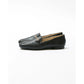 [蘋果皮][防水]Emma Francis 平底樂福鞋（黑蘋果皮滑順）(03c-AP 101)(black apple leather smooth)（ブラック アップルレザースムース）