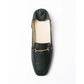 [蘋果皮][防水]Emma Francis 平底樂福鞋（黑蘋果皮滑順）(03c-AP 101)(black apple leather smooth)（ブラック アップルレザースムース）