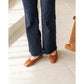 日本製【蘋果皮】【防水】 Emma Francis方頭平底芭蕾舞鞋(03b-AP 186)(Camel Apple Leather Smooth)（キャメル アップルレザースムース）