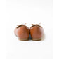 日本製【蘋果皮】【防水】 Emma Francis方頭平底芭蕾舞鞋(03b-AP 186)(Camel Apple Leather Smooth)（キャメル アップルレザースムース）
