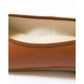 日本製【蘋果皮】【防水】 Emma Francis方頭平底芭蕾舞鞋(03b-AP 186)(Camel Apple Leather Smooth)（キャメル アップルレザースムース）