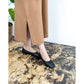[蘋果皮][防水]Emma Francis 平底芭蕾舞鞋（黑蘋果皮光滑(03b-AP 101)(black apple leather smooth)（ブラック アップルレザースムース）