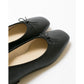 [蘋果皮][防水]Emma Francis 平底芭蕾舞鞋（黑蘋果皮光滑(03b-AP 101)(black apple leather smooth)（ブラック アップルレザースムース）