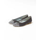 日本製 Emma Francis 絨面革尖頭平底芭蕾舞鞋 (01l-S 153)(Gray suede)（グレー スエード）