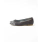 日本製 Emma Francis 絨面革尖頭平底芭蕾舞鞋 (01l-S 153)(Gray suede)（グレー スエード）
