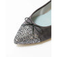 日本製 Emma Francis 絨面革尖頭平底芭蕾舞鞋 (01l-S 153)(Gray suede)（グレー スエード）