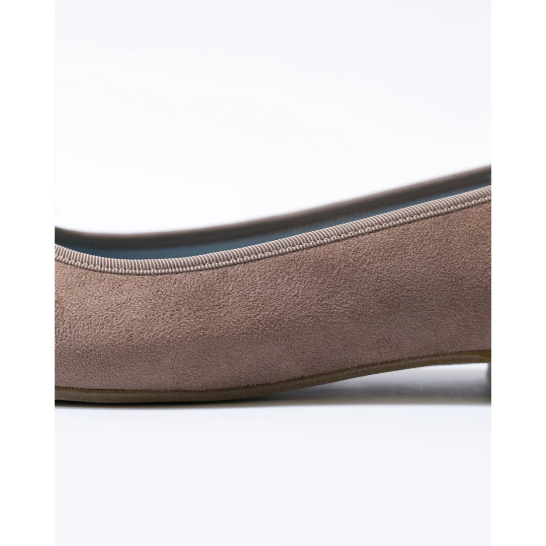 日本製 Emma Francis 絨面革尖頭平底芭蕾舞鞋 (01l-S 155)(Charcoal gray suede)（チャコールグレー スエード）