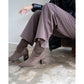 日本製Emma Francis 珍珠跟針織靴（炭灰色麂皮）(9006-S 155)(charcoal gray suede)(charcoal gray suede）