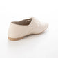日本製 【蘋果皮】【防水】Emma Francis平底繫帶鞋（象牙蘋果皮光滑）(03d-AP 177)(ivory apple leather smooth)(アイボリー アップルレザースムース）