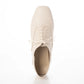 日本製 【蘋果皮】【防水】Emma Francis平底繫帶鞋（象牙蘋果皮光滑）(03d-AP 177)(ivory apple leather smooth)(アイボリー アップルレザースムース）