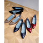 日本製【相容雨天】Emma Francis 尖頭3cm跟芭蕾舞鞋(3002a-E 135)(Red enamel)（レッド エナメル）