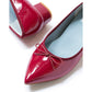 日本製【相容雨天】Emma Francis 尖頭3cm跟芭蕾舞鞋(3002a-E 135)(Red enamel)（レッド エナメル）