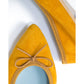 日本製【珍珠色調防水】Emma Francis尖頭平底芭蕾舞鞋(01b-L 132)(Mustard leather suede)（マスタード レザースエード）