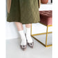 日本製 Emma Francis 尖頭3cm跟漸層珠寶搭扣高跟鞋(3002c-ZO 155)(Charcoal gray ombre)（チャコールグレー オンブリエ）