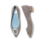 日本製 Emma Francis 尖頭3cm跟漸層珠寶搭扣高跟鞋(3002c-ZO 155)(Charcoal gray ombre)（チャコールグレー オンブリエ）