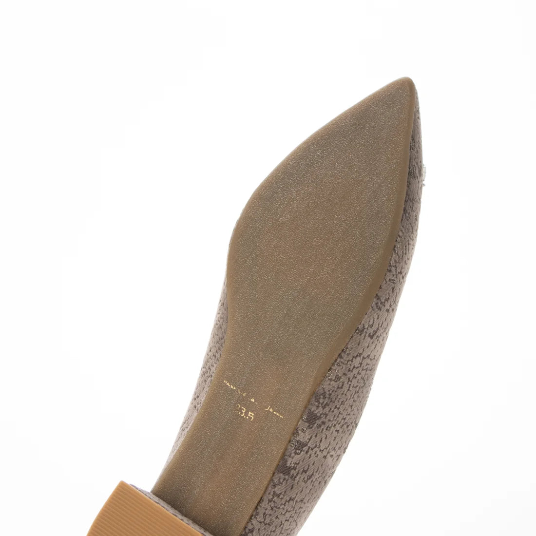 日本製 Emma Francis 尖頭3cm跟漸層珠寶搭扣高跟鞋(3002c-ZO 155)(Charcoal gray ombre)（チャコールグレー オンブリエ）