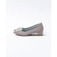 日本製 Emma Francis 尖頭3cm跟珠寶搭扣高跟鞋(3002b-ST 108)(Beige gray satin)（ベージュ サテン）