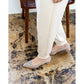 日本製 Emma Francis 尖頭3cm跟珠寶搭扣高跟鞋(3002b-ST 108)(Beige gray satin)（ベージュ サテン）
