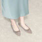 日本製 Emma Francis 平底尖頭漸層芭蕾舞鞋(01l-ZO 155)(Charcoal gray ombre)（チャコールグレー オンブリエ）