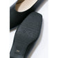 日本製 [蘋果皮][防水]Emma Francis 方頭U型平底鞋(03f-AP 101)(Black apple leather)（ブラック アップルレザー）