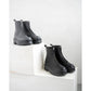 日本製【防水】Emma Francis Volume Sole厚底前拉鍊靴子 (9013a-L 153)(Gray leather)（グレー レザー）