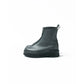 日本製【防水】Emma Francis Volume Sole厚底前拉鍊靴子 (9013a-L 153)(Gray leather)（グレー レザー）