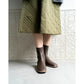 日本製 [蘋果皮][防水]Emma Francis 彈性靴子(9011a-AP 105)(Brown apple leather)（ブラウン アップルレザー）