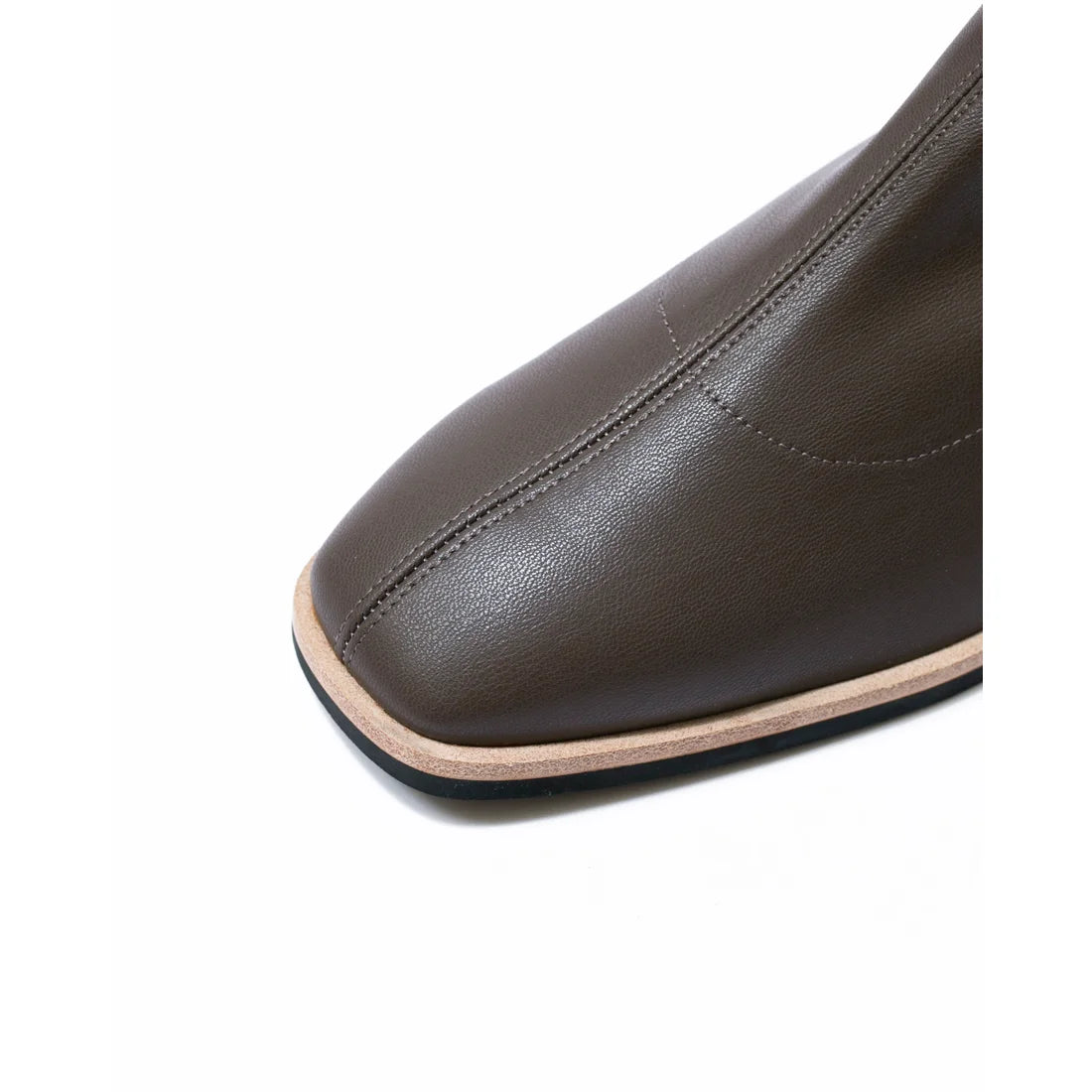 日本製 [蘋果皮][防水]Emma Francis 彈性靴子(9011a-AP 105)(Brown apple leather)（ブラウン アップルレザー）