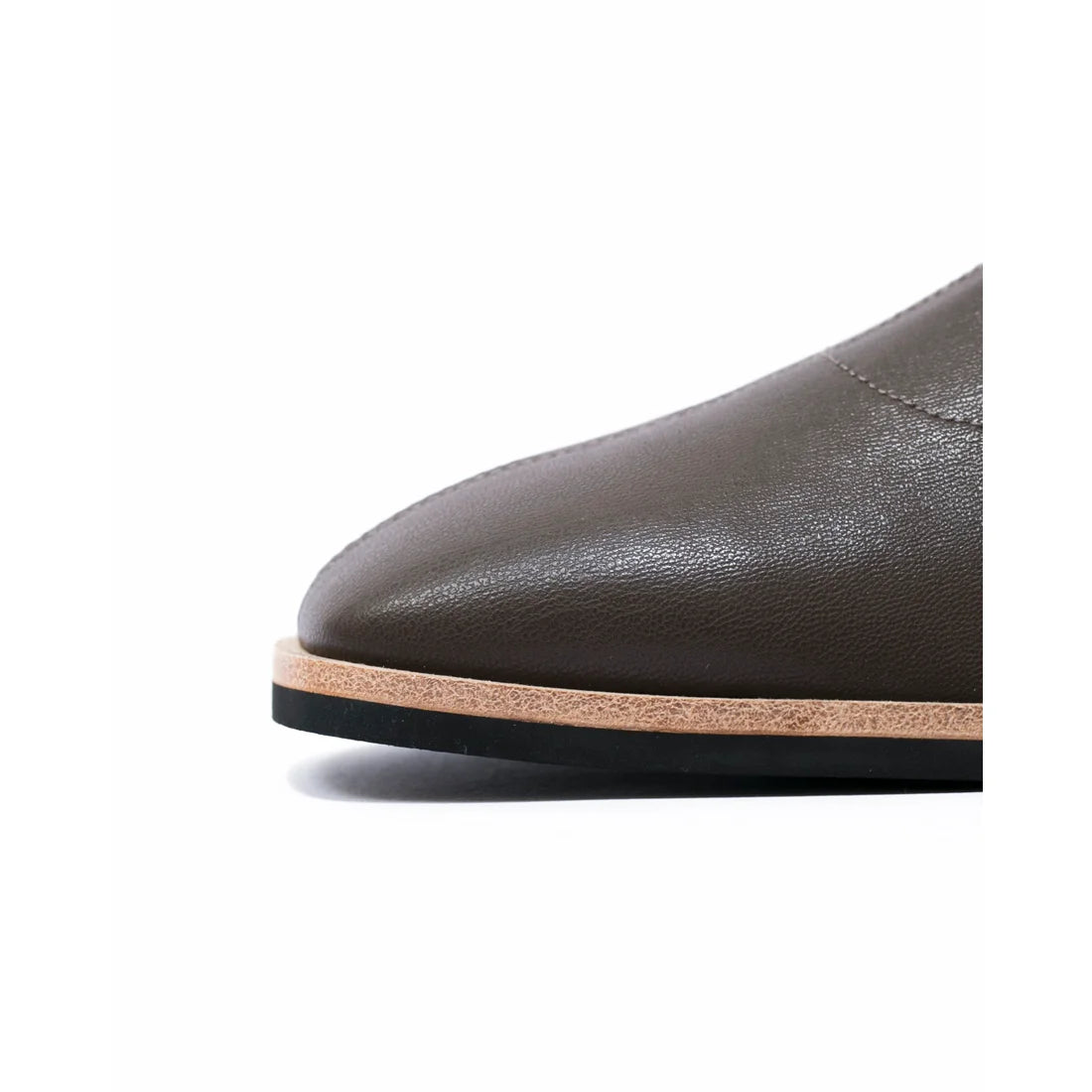 日本製 [蘋果皮][防水]Emma Francis 彈性靴子(9011a-AP 105)(Brown apple leather)（ブラウン アップルレザー）