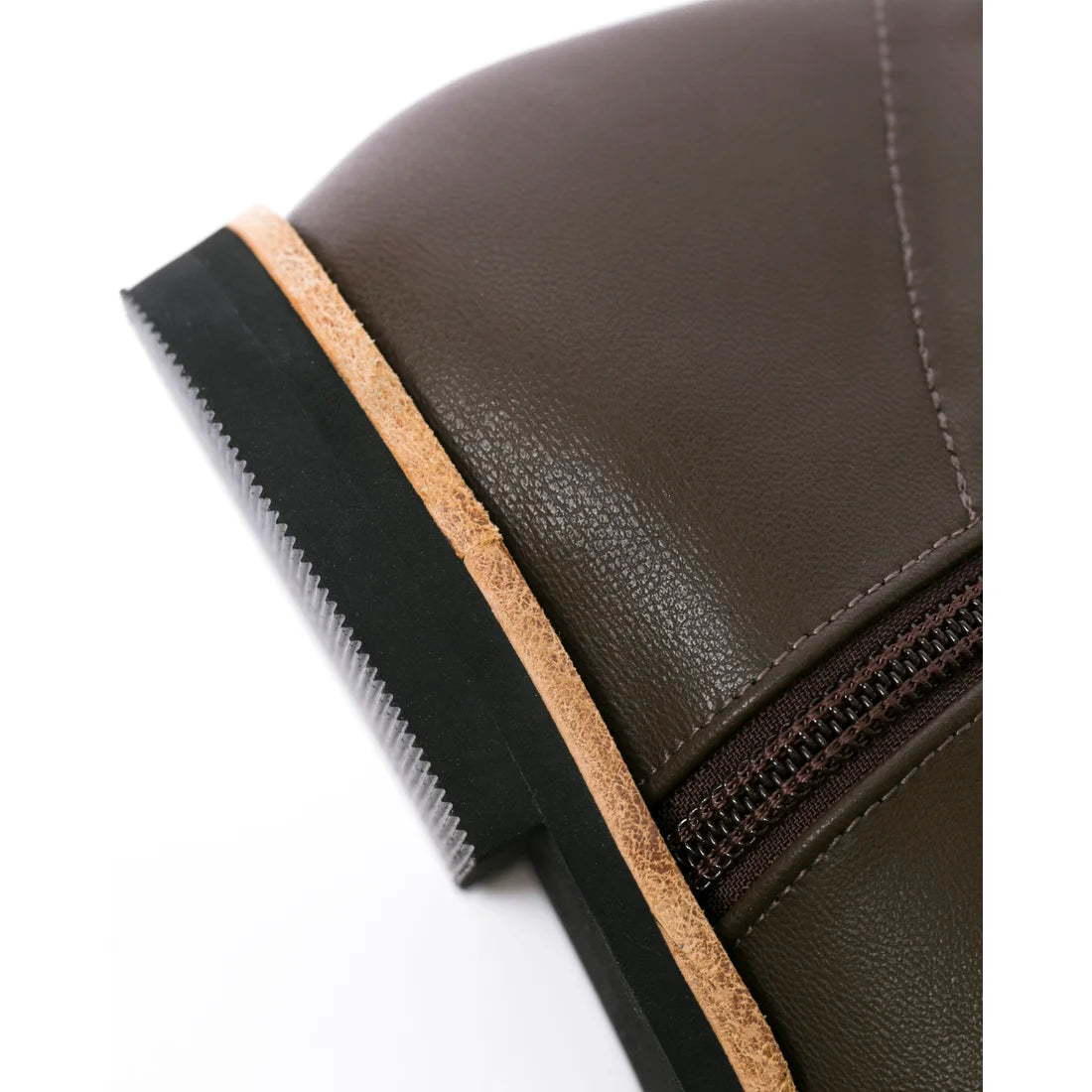 日本製 [蘋果皮][防水]Emma Francis 彈性靴子(9011a-AP 105)(Brown apple leather)（ブラウン アップルレザー）