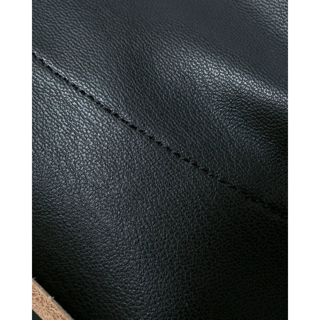 日本製 [蘋果皮][防水]Emma Francis 彈性靴子(9011a-AP 101)(Black apple leather)（ブラック アップルレザー）