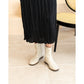 日本製 [蘋果皮][防水]Emma Francis 彈性靴子(9011a-AP 177)(Ivory apple leather)（アイボリー アップルレザー）