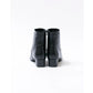 日本製【防水】Emma Francis 4cm素面高跟短靴 (9009a-L 101)(Black leather)（ブラック レザー）