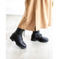 日本製【防水】Emma Francis 防滑鞋底牛皮繫帶靴 (9012a-L 101)(Black leather)（ブラック レザー）