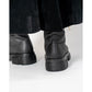日本製【防水】Emma Francis 防滑鞋底牛皮繫帶靴 (9012a-L 101)(Black leather)（ブラック レザー）