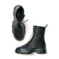 日本製【防水】Emma Francis 防滑鞋底牛皮繫帶靴 (9012a-L 101)(Black leather)（ブラック レザー）