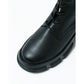 日本製【防水】Emma Francis 防滑鞋底牛皮繫帶靴 (9012a-L 101)(Black leather)（ブラック レザー）