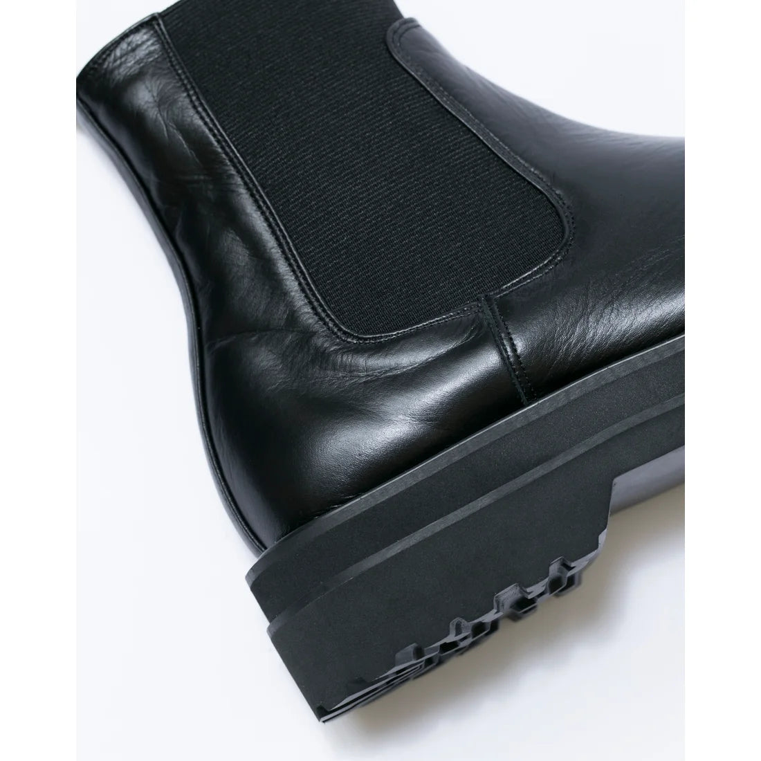 日本製【防水】Emma Francis 履帶側邊戈爾靴 (9010a-L 101)(Black leather)（ブラック レザー）