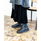日本製【防水】Emma Francis 履帶側邊戈爾靴 (9010a-L 101)(Black leather)（ブラック レザー）