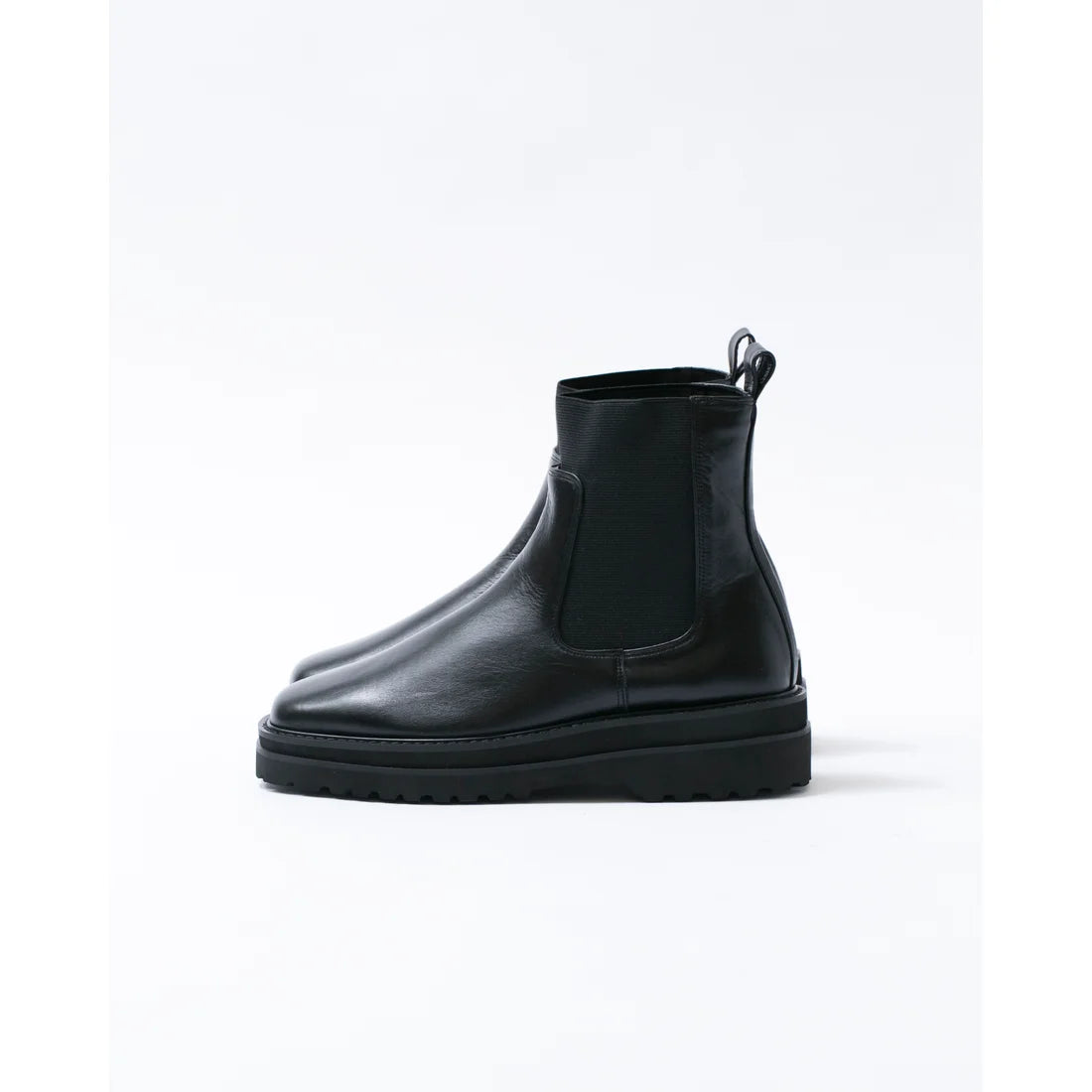 日本製【防水】Emma Francis 履帶側邊戈爾靴 (9010a-L 101)(Black leather)（ブラック レザー）
