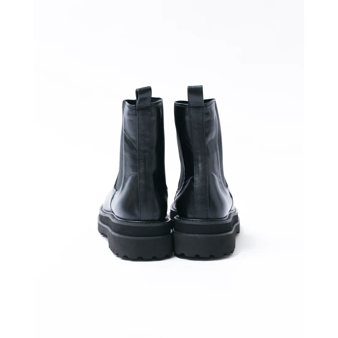 日本製【防水】Emma Francis 履帶側邊戈爾靴 (9010a-L 101)(Black leather)（ブラック レザー）