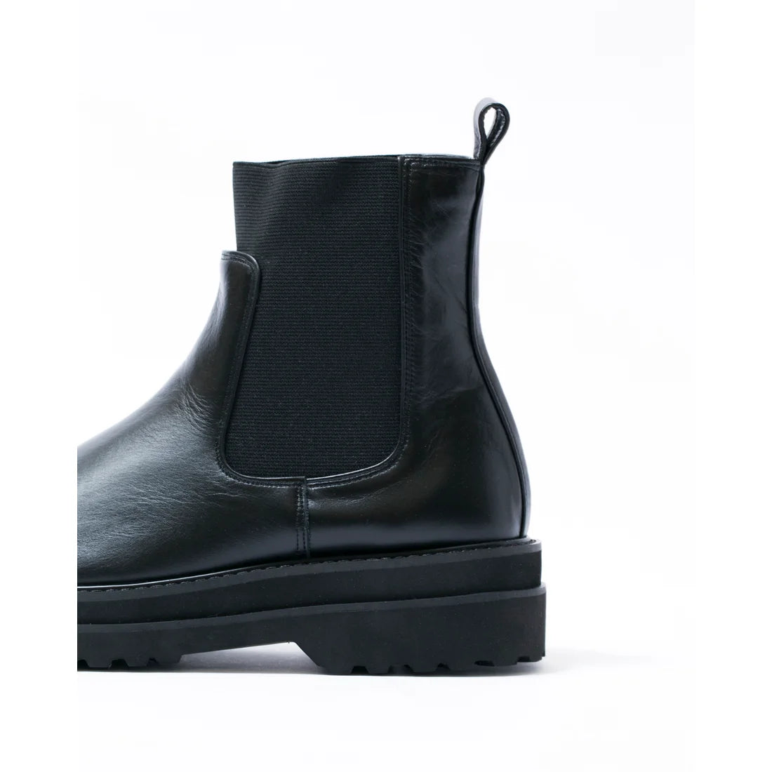 日本製【防水】Emma Francis 履帶側邊戈爾靴 (9010a-L 101)(Black leather)（ブラック レザー）