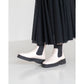 日本製【防水】Emma Francis 履帶側邊戈爾靴 (9010a-L 177)(Ivory leather)（アイボリー レザー）